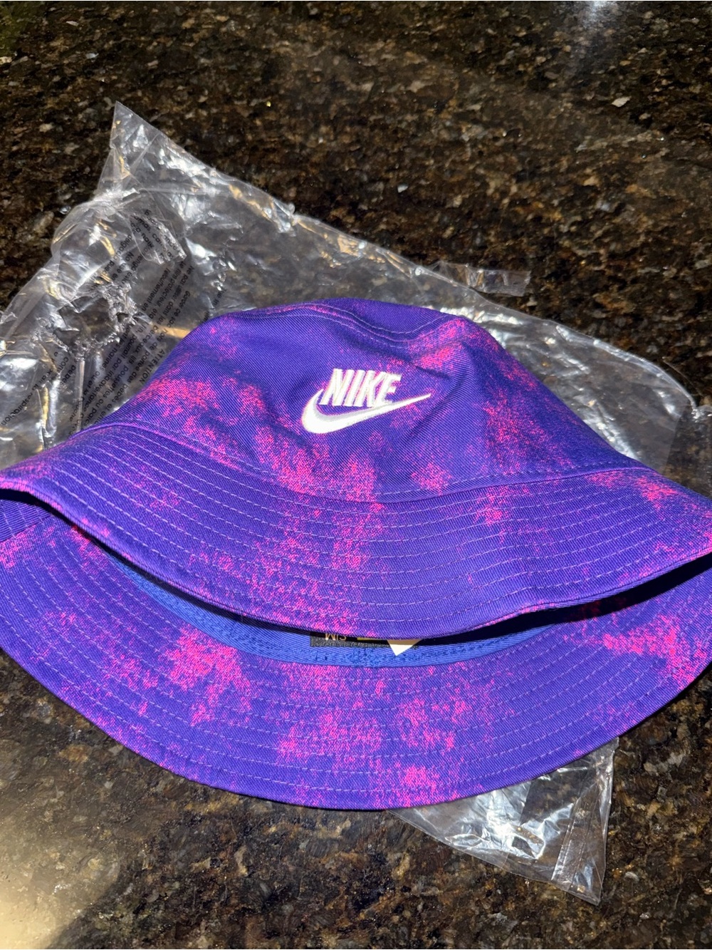 Nike Purple & Pink Tie-Dye Bucket Hat